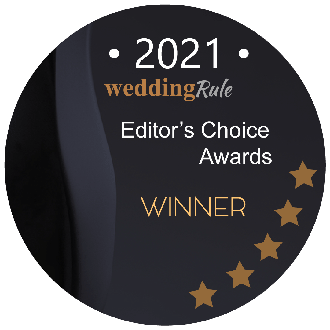 2021 WeddingRule Editors Choice Awards Winner